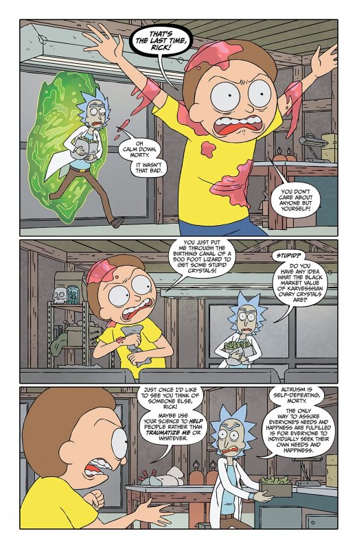 RICK AND MORTY #16 (2016) EXCEED COMICS EXCLUSIVE