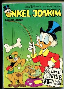 Onkel Joakim #18 1984-Disney-Danish-Uncle Scrooge-Carl Barks-Mickey Mouse-VG