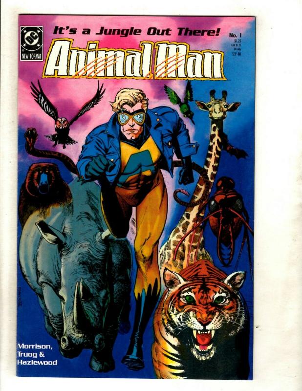 Animal Man # 1 NM 1st Print DC Comic Book Grant Morrison Super-Hero GK5