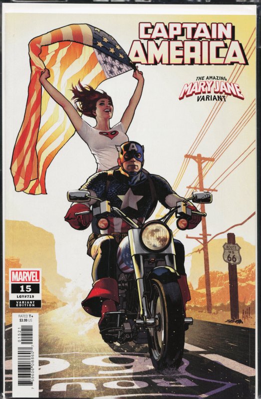 Captain America #15 Variant Cover (2019)