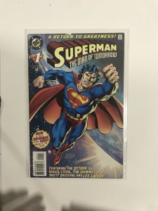 Superman: The Man of Tomorrow #1 (1995) NM3B204 NEAR MINT NM