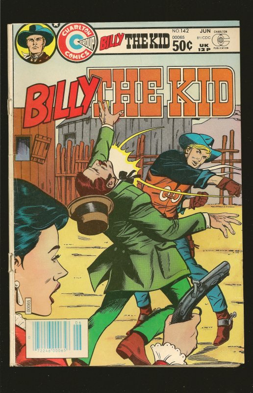 Charlton Comics Billy The Kid Vol 13 No 142 June 1981 see note