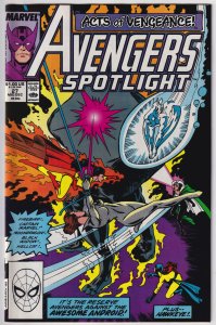 Avengers Spotlight #27 (1989) The Avengers