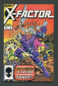X-Factor #2  / 9.0 VFN/NM  March 1986 (D)