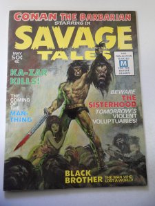 Savage Tales #1 (1971) 1st App of Man-Thing! FN Condition