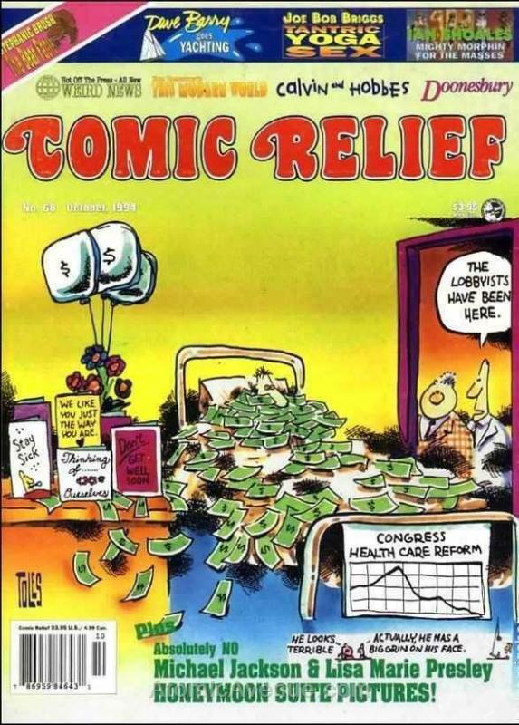 Comic Relief (magazine) #68 FN; Page One | save on shipping - details inside