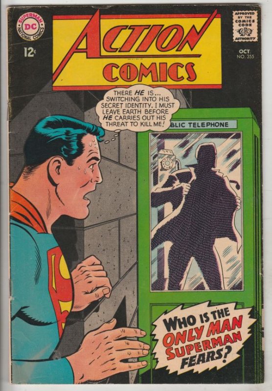 Action Comics #355 (Oct-67) VF/NM High-Grade Superman