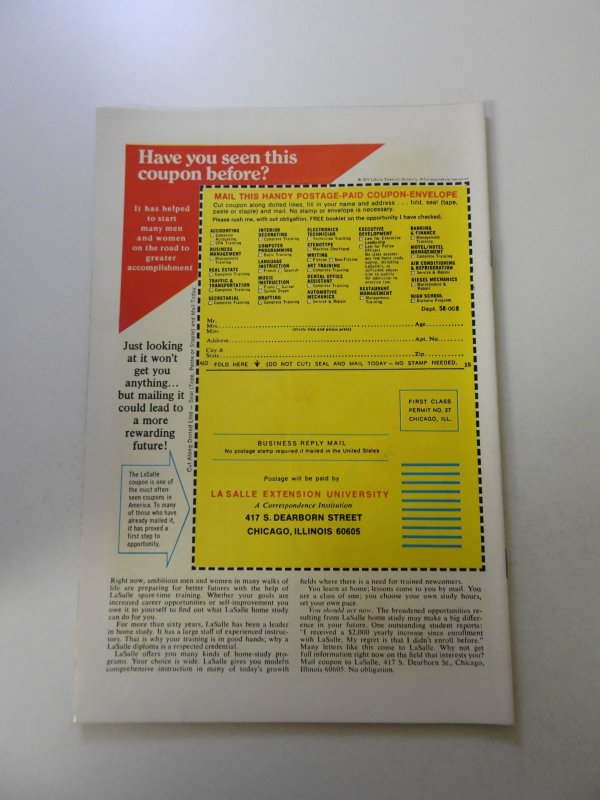 The Frankenstein Monster #13 (1974) VF condition MVS intact