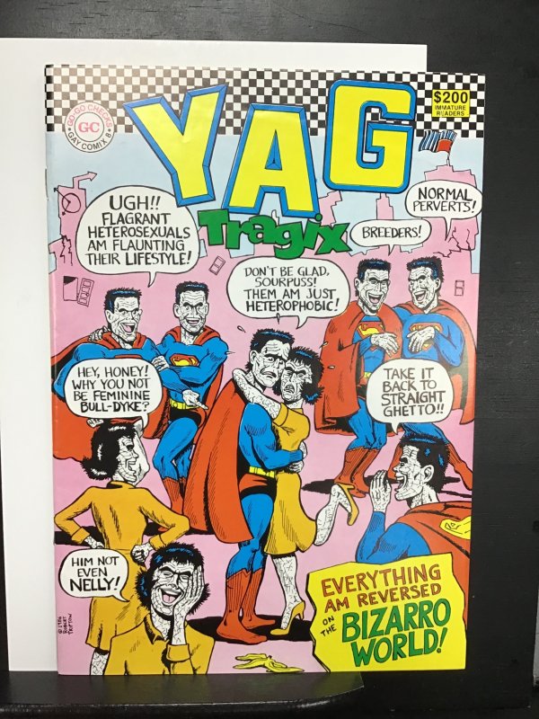 Gay Comix #8 vf. Must be 18