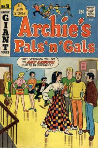 Archie's Pals 'n Gals #51 VG ; Archie | low grade comic April 1969 Giant Series