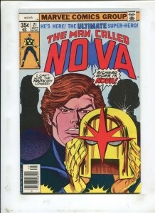 NOVA #21 - RICHARD RIDER IS NOVA! - (7.0) 1978