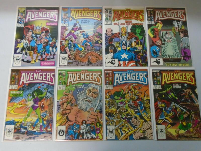 Copper age Avengers comic lot from #256-299 39 different (1985-89) 8.0/VF