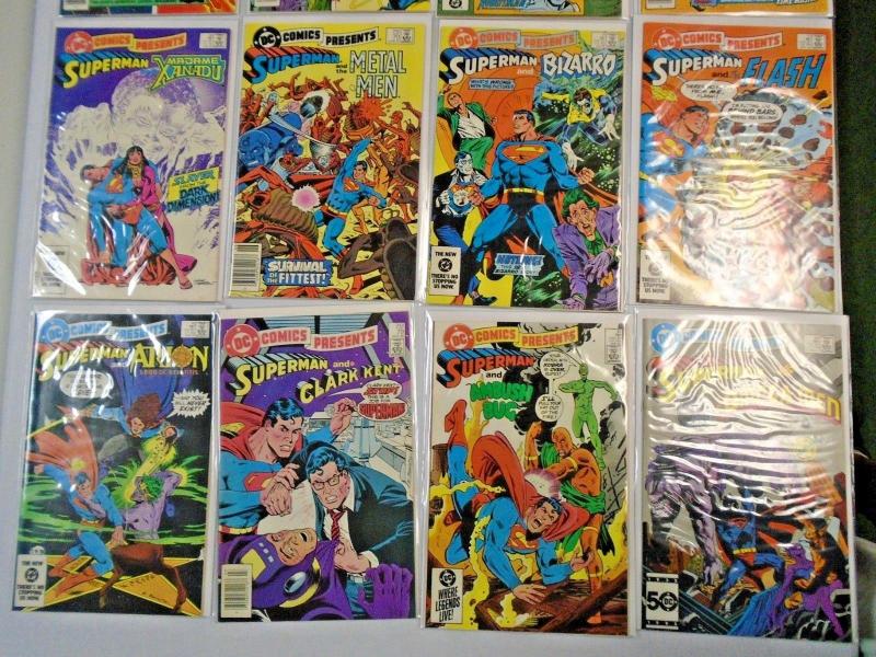 DC Comics Presents lot #1-89 + Annual 24 diff books 8.0 VF (1978-86)