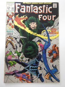 Fantastic Four #83 (1969) VG Condition moisture stain