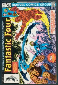 Fantastic Four 252 FN/VF 7.0 Byrne Marvel 1983