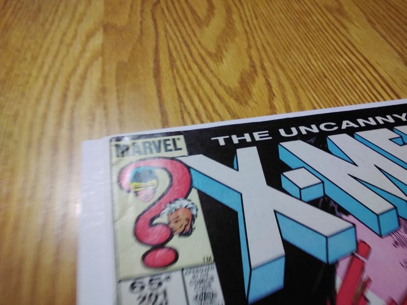 The Uncanny X-Men #201 (1986) Baby Cable key