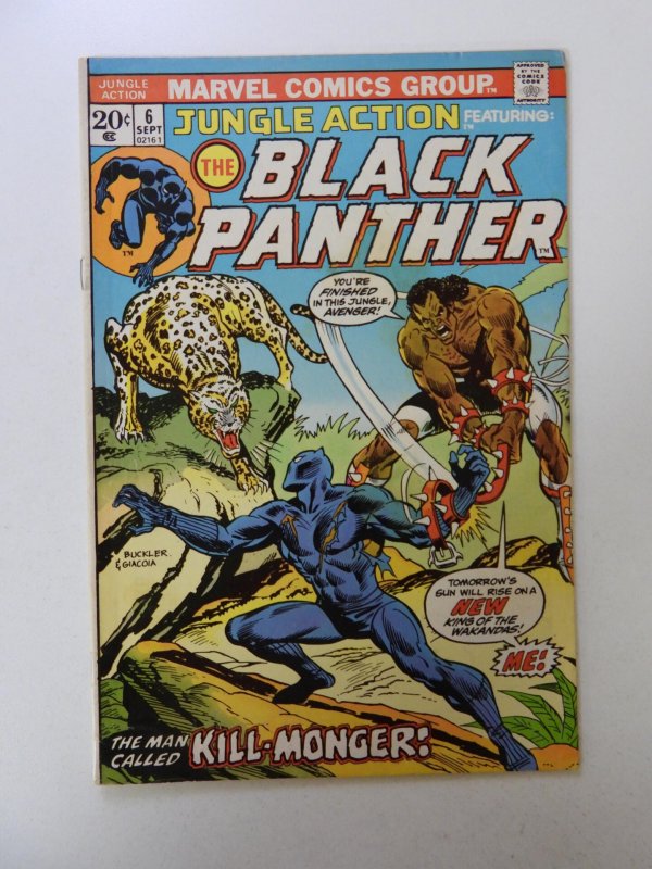 Jungle Action #6  (1973) FN- condition