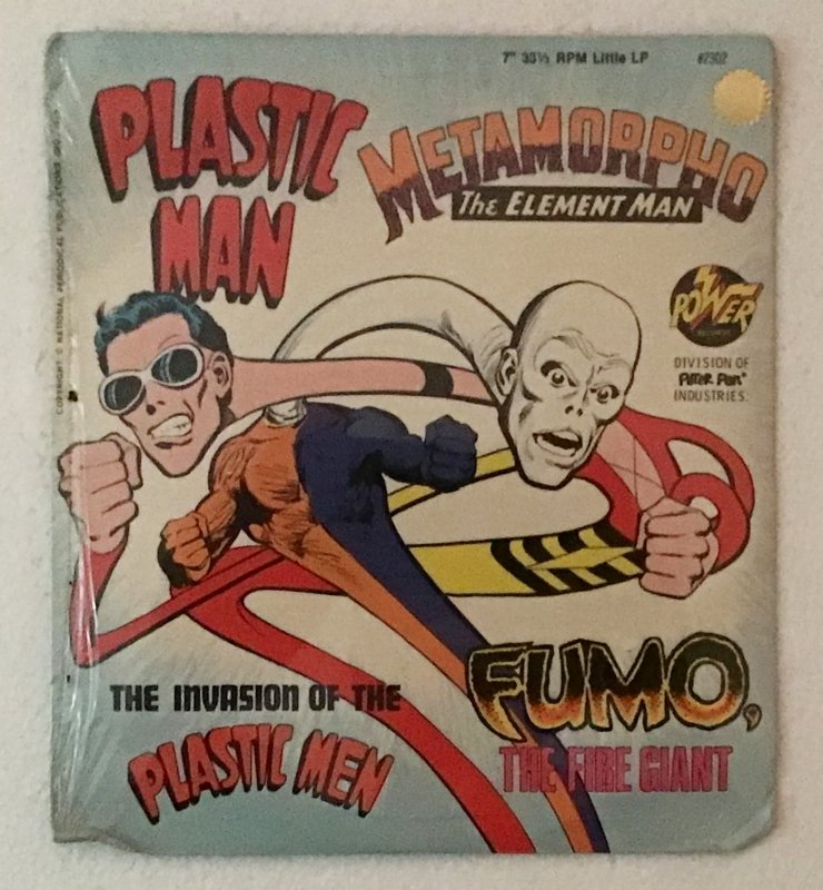 Plastic Man/Metamorpho: Record, #2302, 1975, 33 1/3 RPM, NIP