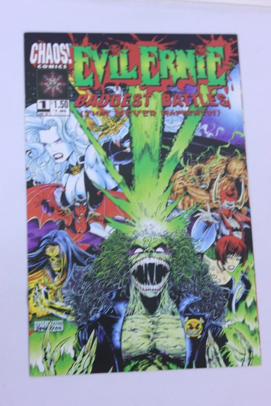 Evil Ernie Baddest Battles #1 (1997) NM