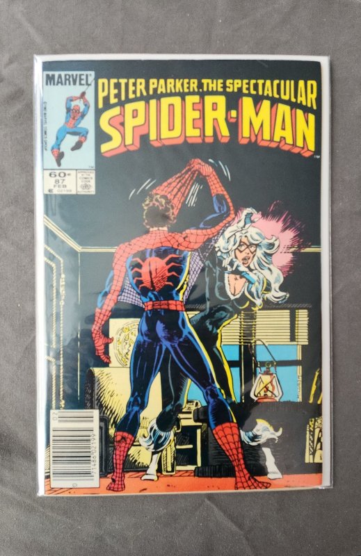 The Spectacular Spider-Man #87 Newsstand Edition (1984) VG