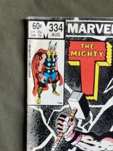 The Mighty Thor #334 (1962 Marvel) 