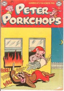 PETER PORKCHOPS 25 GOOD Dec. 1953 COMICS BOOK