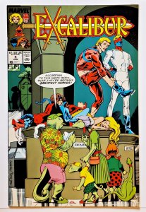 Excalibur #9 (June 1989, Marvel) 9.0 VF/NM