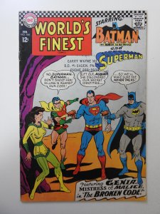 World's Finest Comics #164 VG Cond! 2 centerfold wraps detached bottom s...