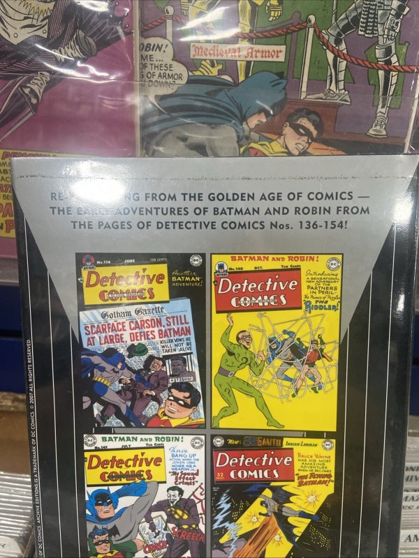 BATMAN ARCHIVES, VOL. 7 By Bob Kane - Hardcover SEALED