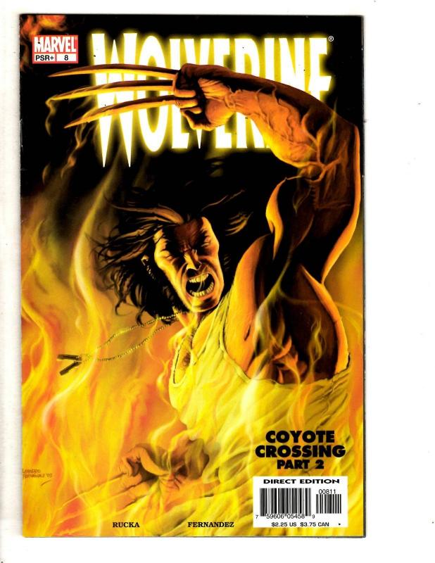 10 Wolverine Marvel Comic Books # 1 2 3 4 5 6 7 8 9 10 X-Men X-Force Storm CR52