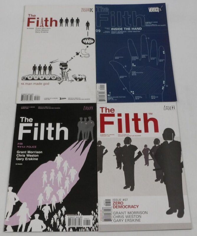 The Filth #1-13 VF/NM complete series Grant Morrison - Vertigo ; DC