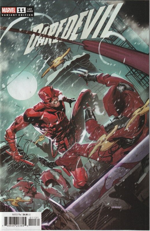 Daredevil # 11 Vicentini Variant Cover NM Marvel 2023 [P4]