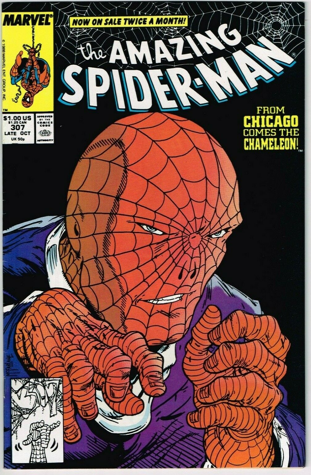 Amazing Spider Man #307 (1963)  NM- *McFarlane/Chameleon* | Comic  Books - Copper Age, Marvel, Superhero / HipComic