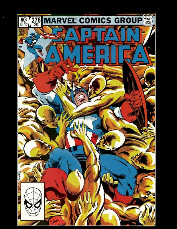 12 Captain America Comics #265 266 267 268 269 270 271 272 273 274 275 276 J411