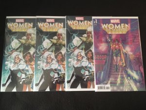 WOMEN OF MARVEL #1 Four Copies, VFNM Condition