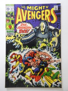 The Avengers #67 (1969) vs Ultron! Beautiful VF Condition!