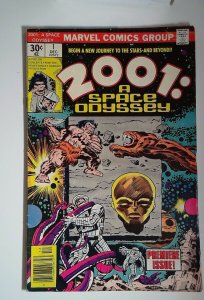 2001, A Space Odyssey #1 (1976) Marvel 5.5 FN- Comic Book