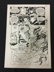 Captain Cosmos Page 28 Original Art Joe Stanton Nicola Cuti Space Opera