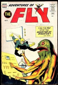 ADVENTURES OF THE FLY #15 MONSTERS 1961 JAGUAR FLY-GIRL VG