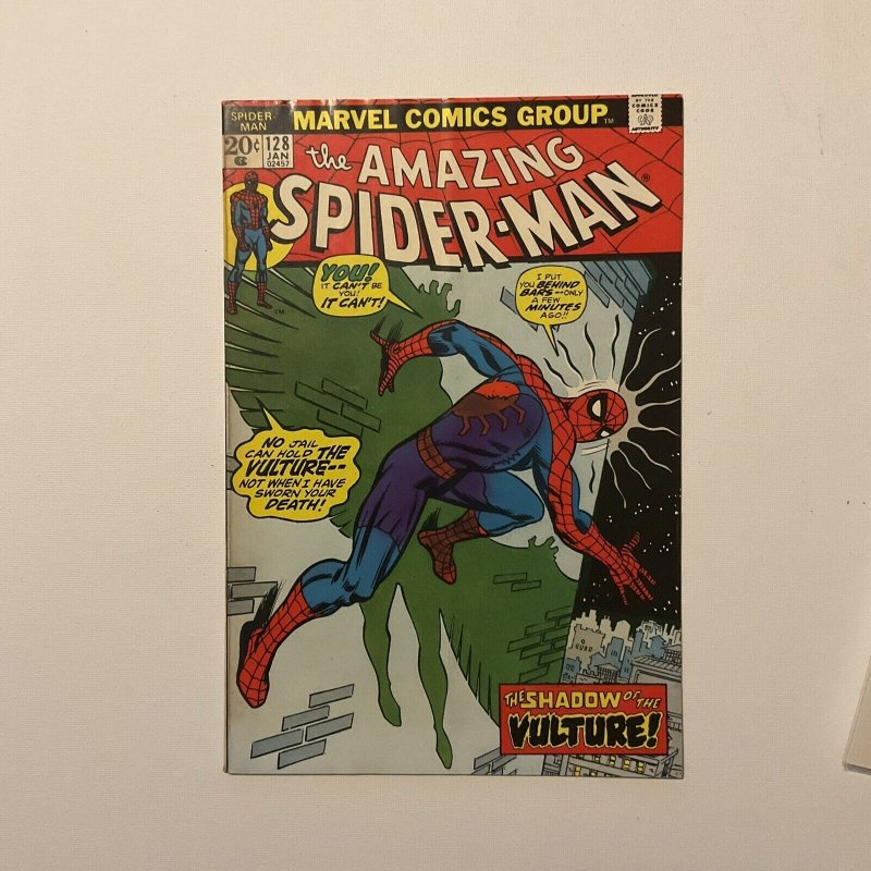 Amazing Spider-Man 128 Fine/Very Fine Fn/Vf 7.0 Marvel 1974