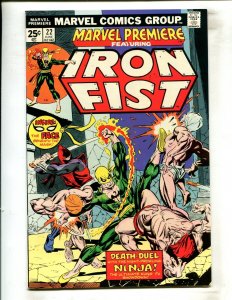 MARVEL PREMIERE #22 (8.0/8.5) DEATH IS A NINJA!! 1975