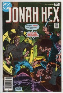 JONAH HEX #15, VF, Scar face, Western, Slow DeTH, 1977 1978, more JH in store