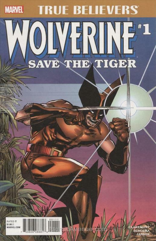 Wolverine: Save the Tiger! #1 (2nd) VF; Marvel | save on shipping - details insi