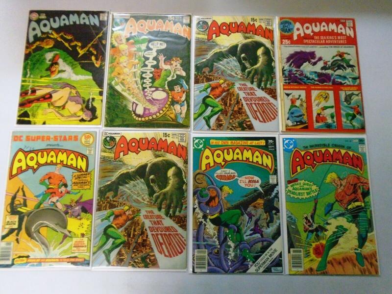 Aquaman Lot, 23 Different, Average 5.0 (Range 4.0-5.0)