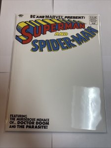 Superman And Spider-Man (Marvel Treasury Edition #28) #1 Facsimile (NM) Blank