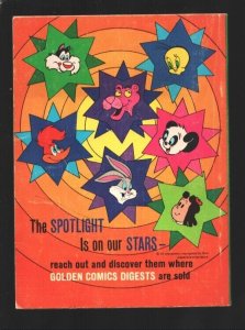 Golden Comics Digest #48 1976-Lone Ranger-Tonto & Silver-Final issue-Hardest ...