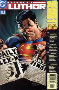 SUPERMAN: PRESIDENT LUTHOR SECRET FILES (2001 DC) #1 CVR A TONY HARRIS