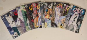 *Ghost v1 (1995, of 36) 1fn 2-36 handbk  37hg bks