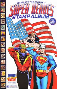 Super Heroes Stamp Album #5 VF ; DC