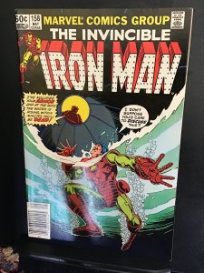 Iron Man #158 (1982) first Sonny key! High grade NM-  Wow!